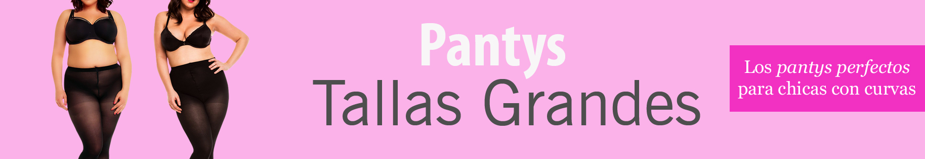 Pantys y medias tallas grandes